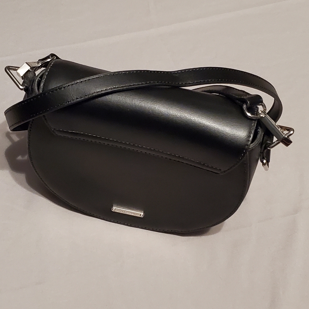 Rebecca Minkoff Black Leather Crossbody Bag